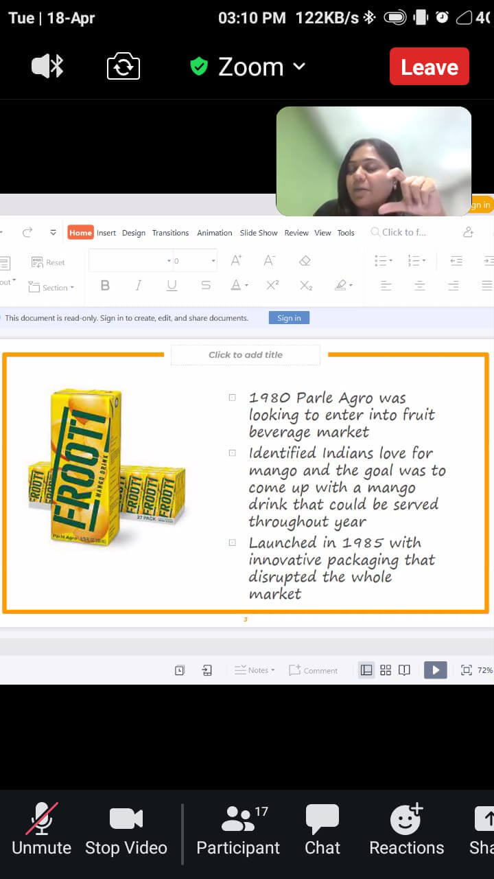 Webinar on Brand Management
