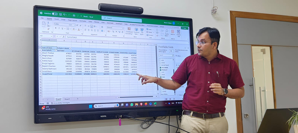 Data Analysis & Decision Making Using MS Excel